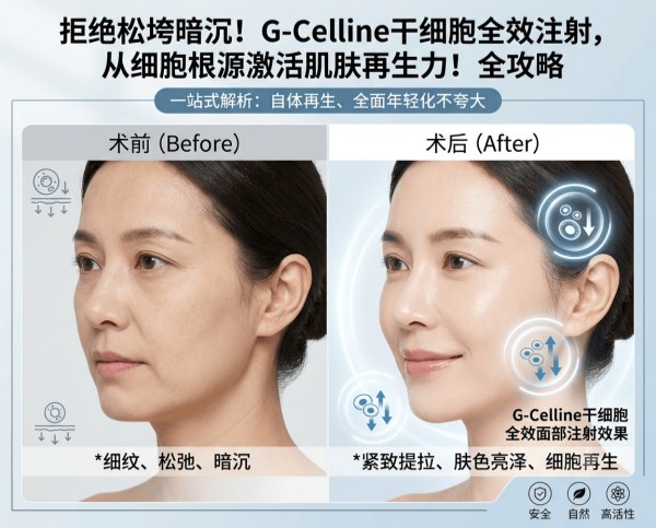 Tried every aesthetic treatment but your face is still saggy and dull? | Complete guide to Korea’s G-Celline stem cell facial injection – activating skin regeneration at the source