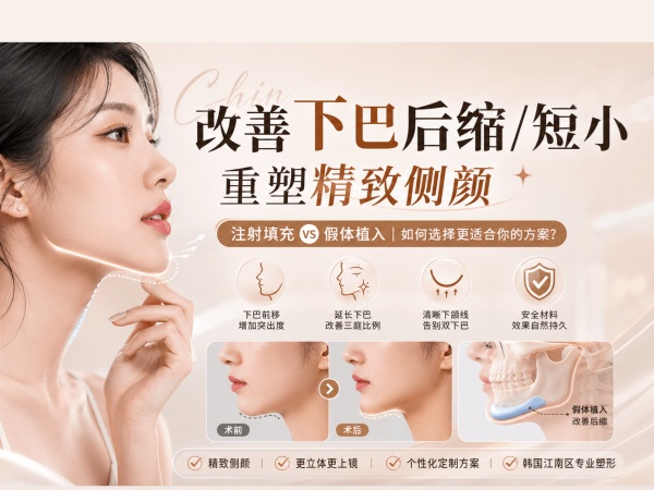 下巴后缩/短小怎么办？不动刀还是手术？韩国下巴线条雕塑完整攻略，重塑精致侧颜
