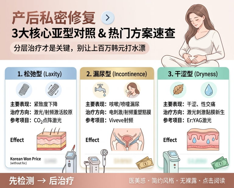 漏尿、松弛别乱治！3种产后损伤亚型对照表