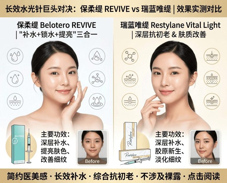Belotero REVIVE vs. Restylane Vital Light | Which Is Better? Full Comparison of Effects & Candidates (2026)