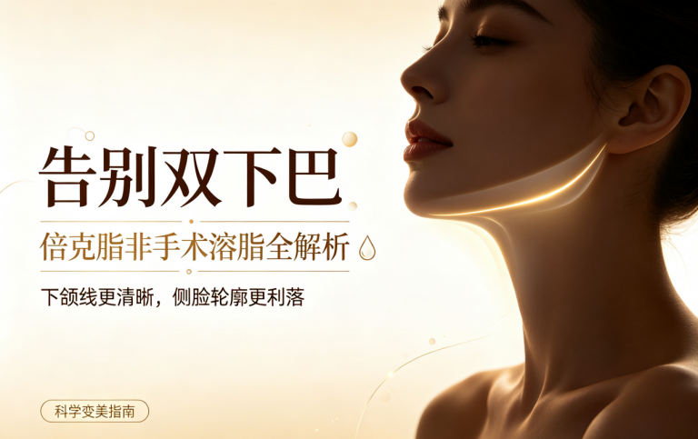 告别双下巴｜倍克脂 Belkyra 非手术溶脂完整解析
