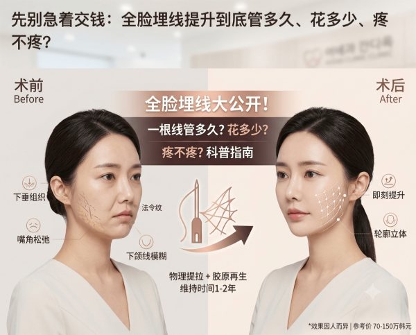 Hold up – full‑face thread lift: how long does it last, how much does it cost, and does it hurt?
