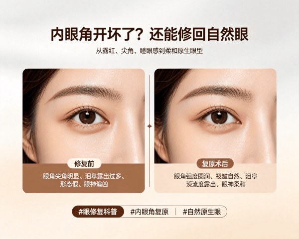 内眼角复原术完整指南（2026）：效果、恢复期与风险一次看懂