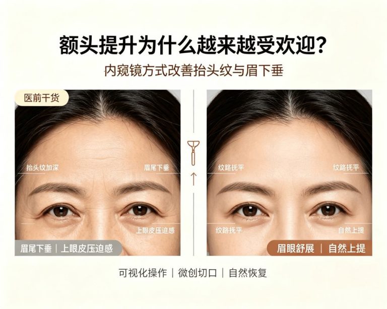 What is Endoscopic Forehead Lift? Korean Doctor Explains Effects, Side Effects, and Recovery
