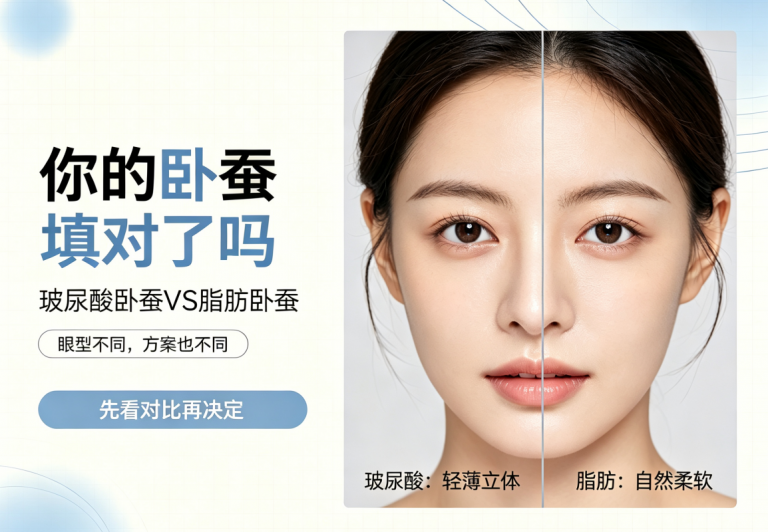 玻尿酸卧蚕 VS 脂肪卧蚕｜哪一种更适合你的眼型？