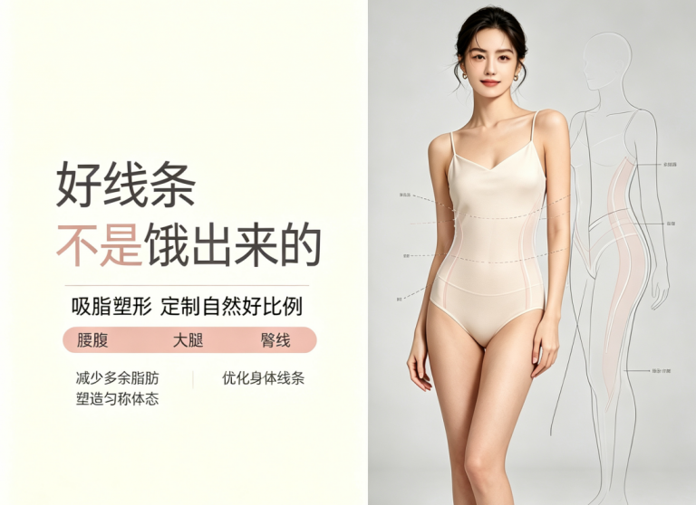穿裙子终于不用挑角度了，韩国吸脂塑型哪里做得好