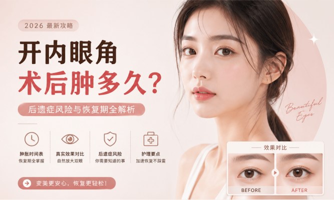 开内眼角术后肿多久？后遗症风险与恢复期全解析