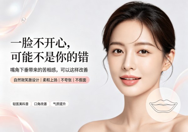 嘴角下垂总像不开心？韩国微笑唇真的能让人看起来更亲和吗