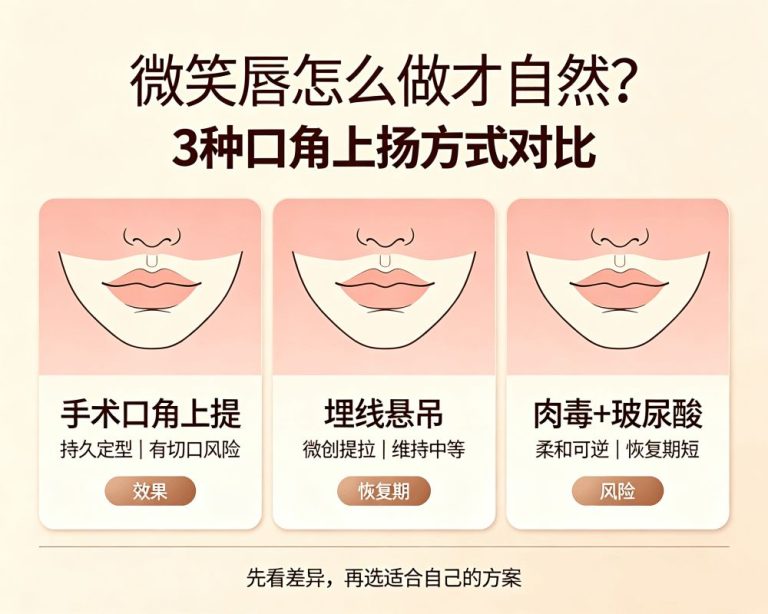 2026 Corner Mouth Lift (Smile Lip) Aesthetic Procedures Overview: Corner Lift, Thread Suspension, and Combined Injections