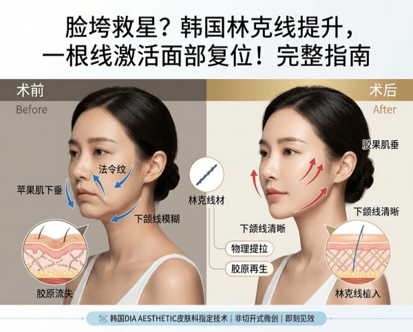 Tried many anti‑ageing treatments but your face still sags? | Complete guide to Korea’s Link Lift – non‑surgical facial repositioning with a single thread