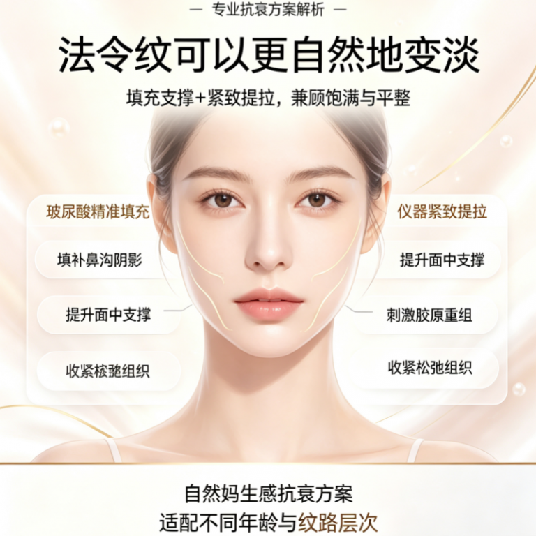 法令纹怎么办？韩国医生推荐填充与紧致综合改善方案