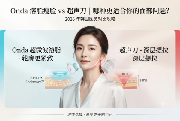 Onda Fat Reduction vs Ultherapy – Which One Is Right for Your Face? 2026 Korean Aesthetic Comparison Guide