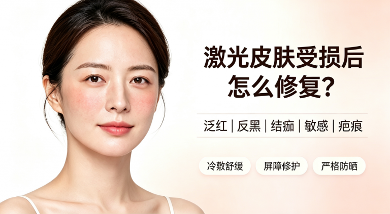 皮肤激光有后遗症怎么办？韩国修复费用与避坑指南（2026）