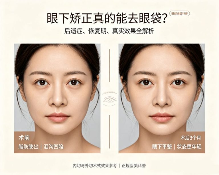 眼下矫正效果怎么样？后遗症与恢复期全解析