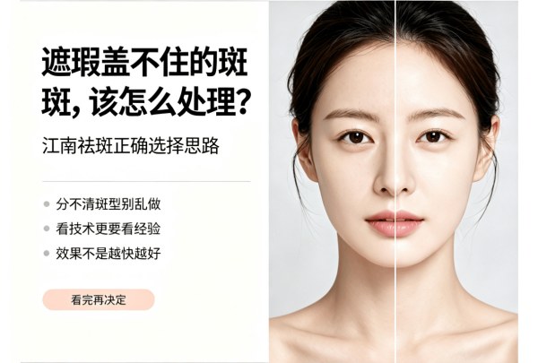 脸上斑点越遮越明显？韩国江南祛斑到底怎么选才不踩坑