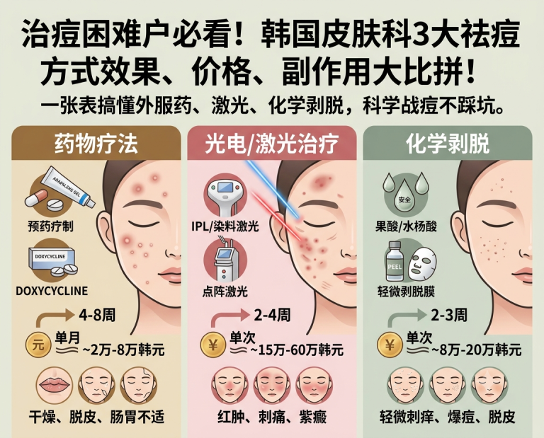 脸上反反复复长痘？在韩国皮肤科，治疗思路跟你想的不太一样