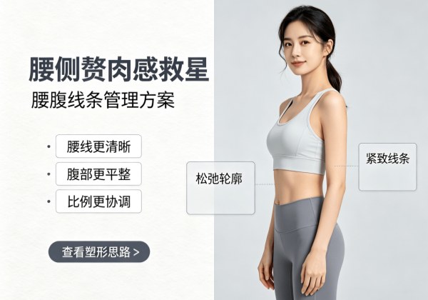马甲线练不出来腰两侧赘肉？韩国精雕吸脂真的能雕出线条吗