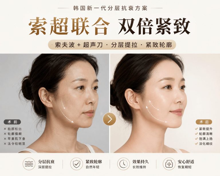 Double Tightening! Korean “Soful + Ultherapy” Combined Anti‑Ageing – Layered Lifting