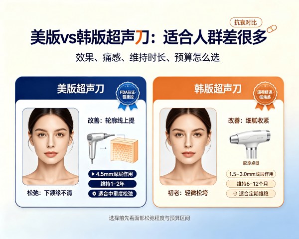超声刀是什么？美版和韩版有什么区别？