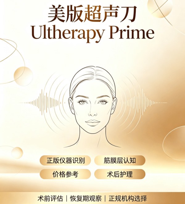 美版超声刀（Ultherapy Prime）全面解析｜2026首尔江南皮肤科价格、效果与注意事项