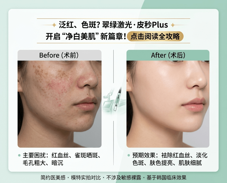 韩国皮肤科热门项目盘点：角质管理·翠绿激光·皮秒Plus全攻略