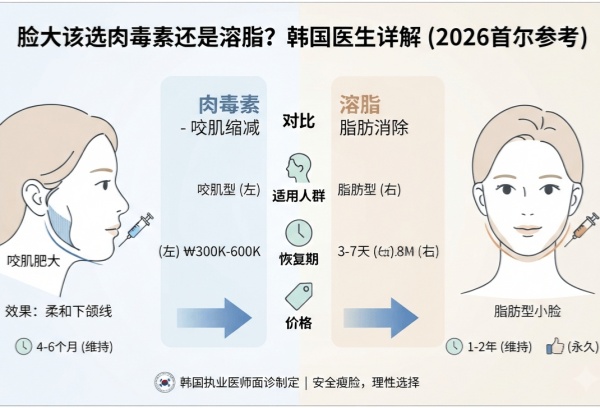 Botulinum Toxin or Lipolysis for a Wide Face? Korean Doctors Explain Masseter / Fat / Bone Slimming Solutions