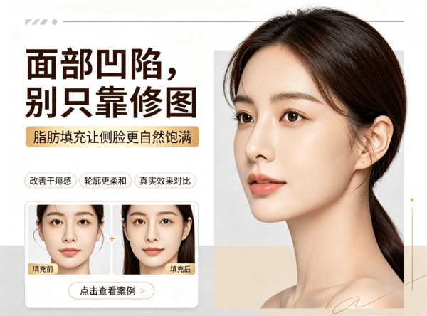 脸上凹到不敢侧脸见人？去韩国做了脂肪填充，朋友说像变了个人