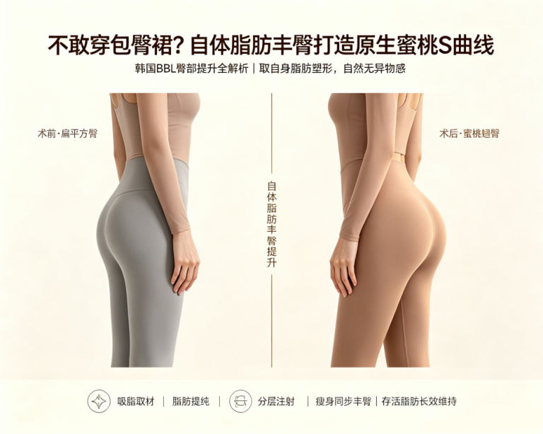 不敢穿包臀裙？韩国臀部提升全解析，用自己的脂肪”翘”出S曲线