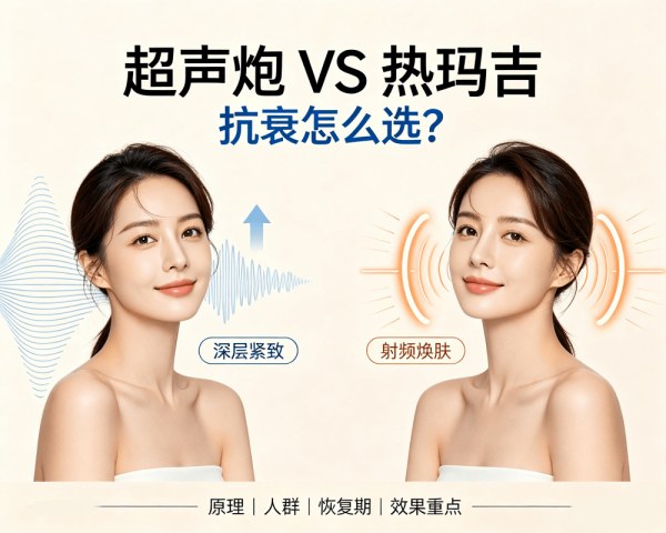 超声炮 VS 热玛吉｜哪个好？韩国医生教你这样选（2026）