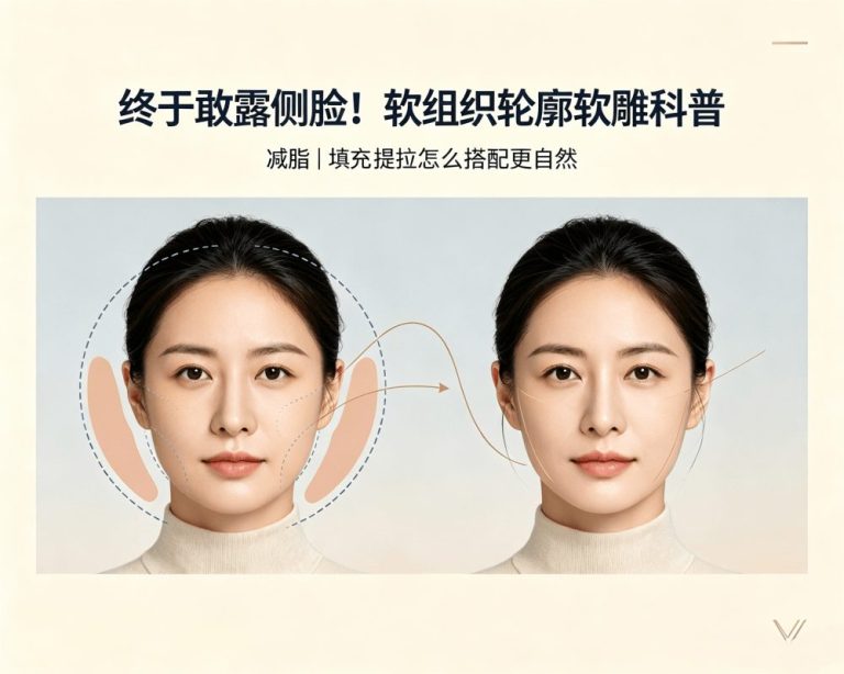 终于敢露侧脸了——韩国软组织轮廓术，减脂+填充+提拉到底怎么搭配才不翻车？