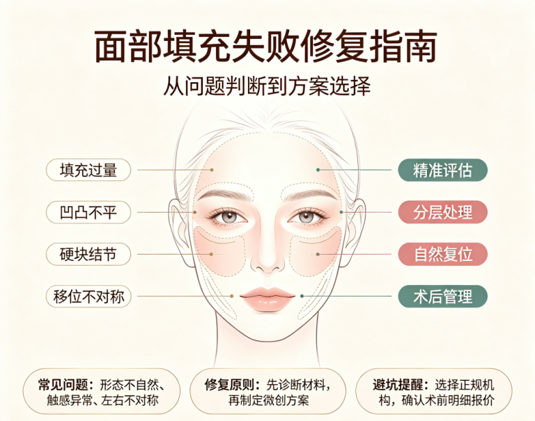 面部填充失败了该怎么办？韩国最新修复费用与避坑指南（2026）