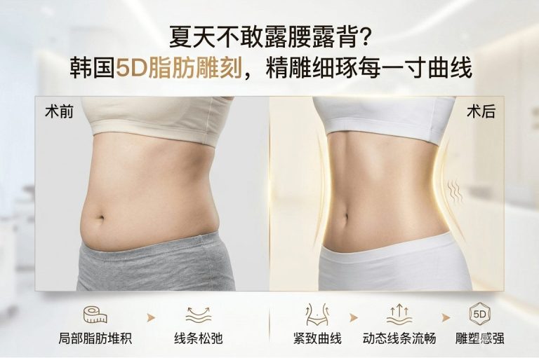 Afraid to Show Your Waist and Back in Summer? Korean 5D Fat Sculpting – Refining Every Curve
