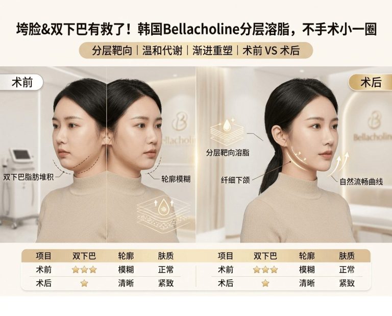 Can Injections Eliminate Double Chin and Cheek Fat? Korean Bellacholine Layered Lipolysis – Slim Down Without Surgery