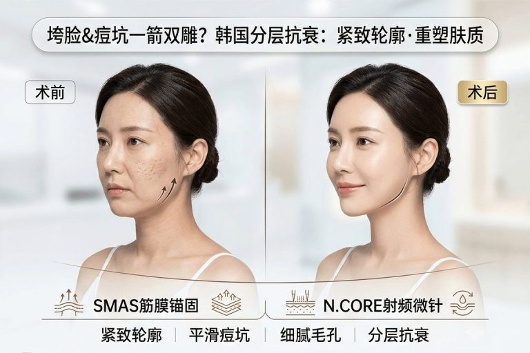Facial Sagging + Acne Scars? Korean N.CORE + SMAS Facelift – Layered Anti‑Ageing, One Guide to Choose