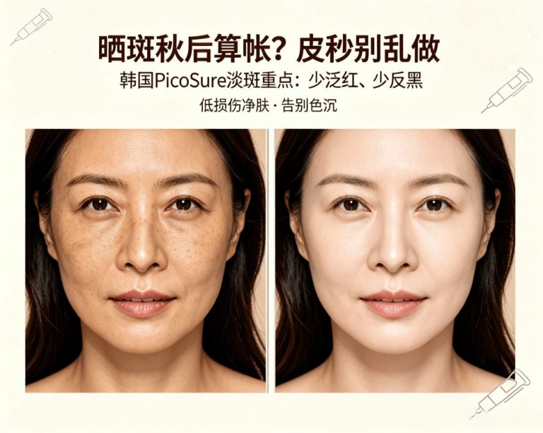 Summer Sunspots “Coming Due” in Autumn? Korean PicoSure – Holographic Skin Clearing Without Hyperpigmentation