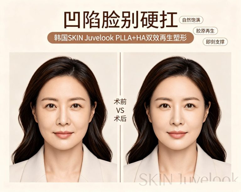 换季皮肤干瘪凹陷？韩国SKIN Juvelook，PLLA+HA双效再生塑形