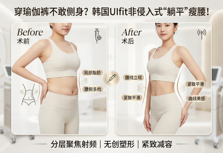 穿瑜伽裤不敢侧身？韩国UIfit优飞塑，非侵入式躺平就能瘦？