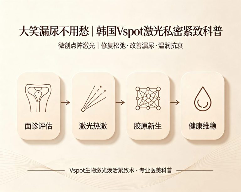 Laughing or Sneezing Causes “Leakage”? Korean Vspot Laser Tightening – Intimate Rejuvenation to Restore Confidence