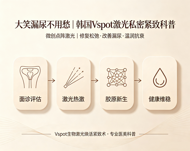 Laughing or Sneezing Causes “Leakage”? Korean Vspot Laser Tightening – Intimate Rejuvenation to Restore Confidence