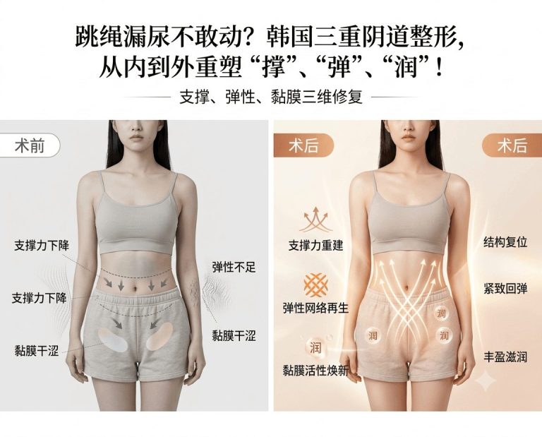 Leaking When Jumping Rope? Korean Triple‑Layer Vaginal Reconstructive Surgery – 3D Restoration of Support, Elasticity, and Mucosa