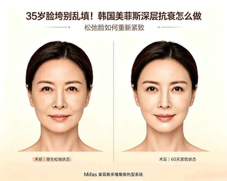 Facial “Collapse” After 35? Korean Mifas Deep Anti‑Ageing – Multi‑Dimensional Focused Lifting Without Surgery