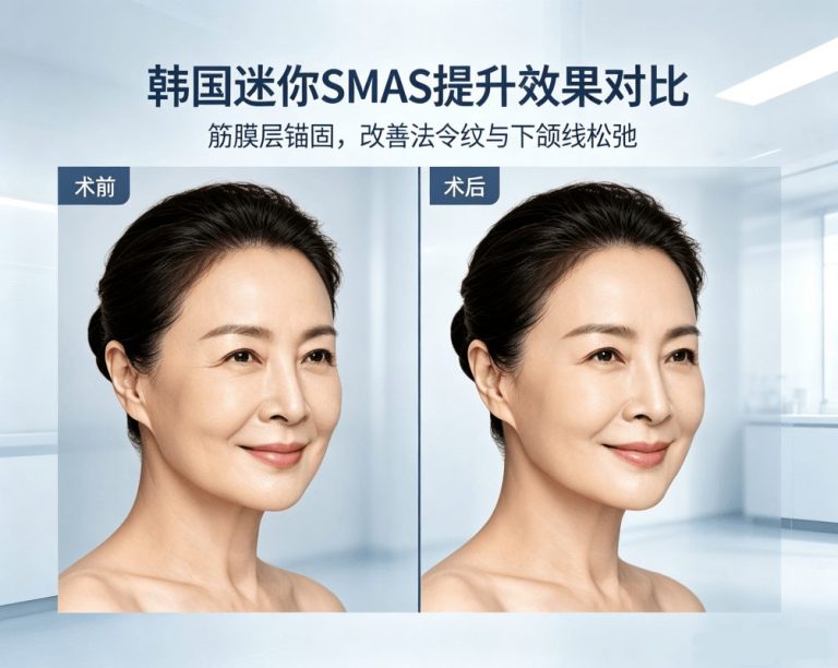 Nasolabial Folds “Framing” Your Expression When You Laugh? Korean Mini SMAS Lift – Small‑Incision Minimally Invasive Fascial Anchoring