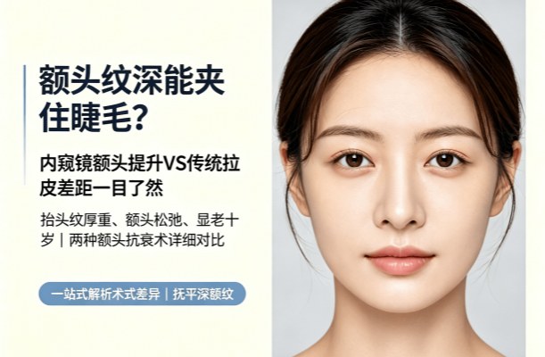 Deep Forehead Wrinkles Pinching Your Eyelashes? The Difference Between Endoscopic and Traditional Forehead Lifts in Korea