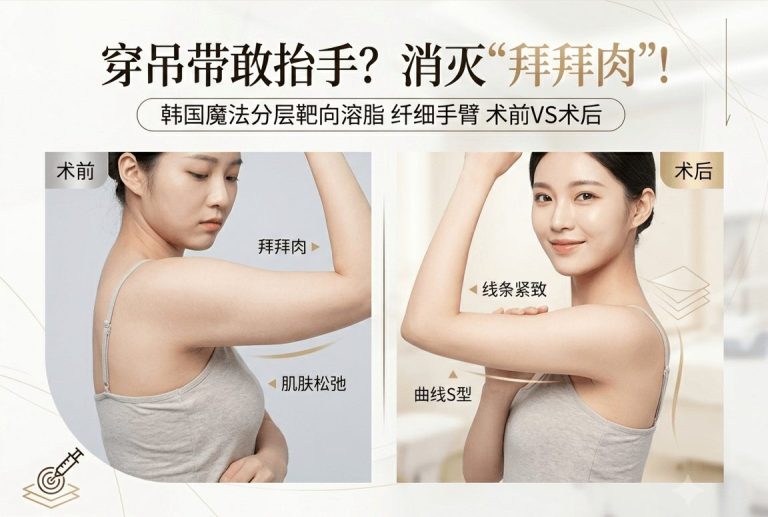 穿吊带不敢抬手？韩国“魔法瘦身针”——不手术也能消掉拜拜肉