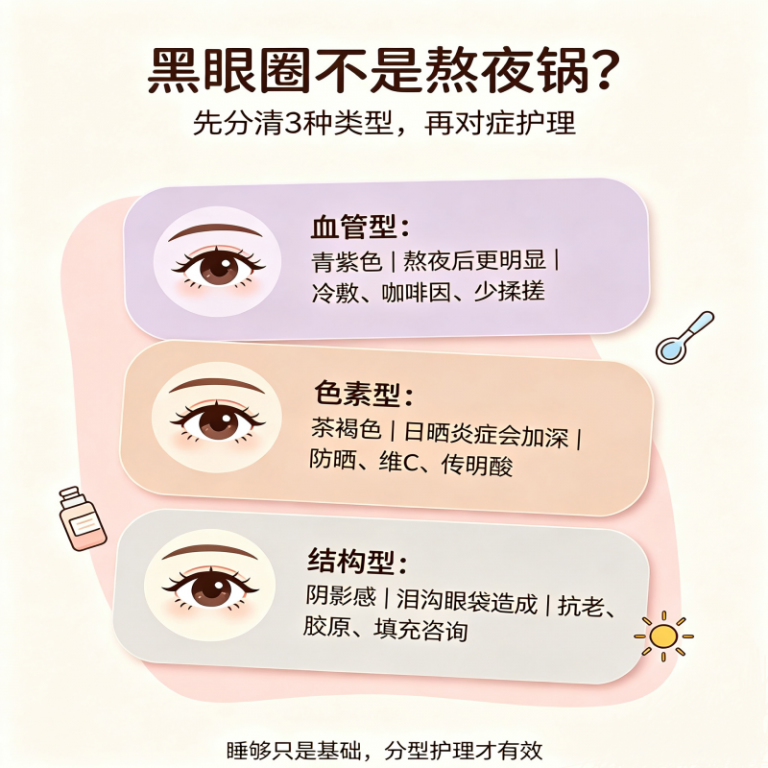 熬夜后黑眼圈遮不住，韩国去黑眼圈的价格、效果、恢复期到底怎么选？
