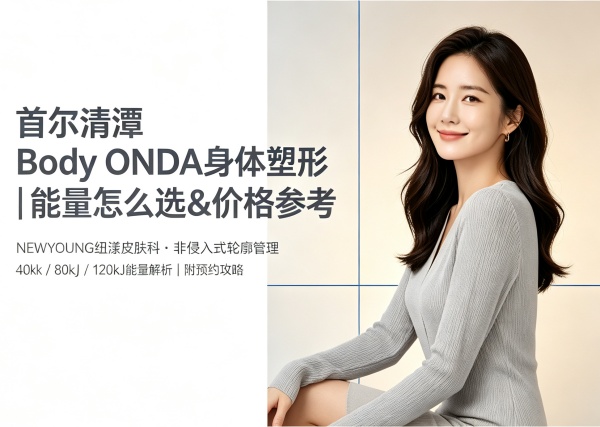 首尔清潭Body ONDA身体塑形价格公开！40kJ/80kJ/120kJ怎么选？附NEWYOUNG预约攻略