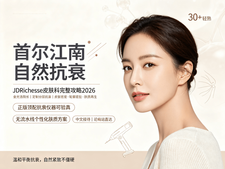 JDRichesse Dermatology Complete Guide: Anti‑Ageing Lifting, Director Kim Kwang‑ho, Costs & Appointment Process (2026)