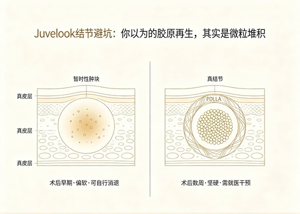 Juvelook 结节修复避坑：你以为的“胶原再生”，其实是“微粒堆积”的陷阱