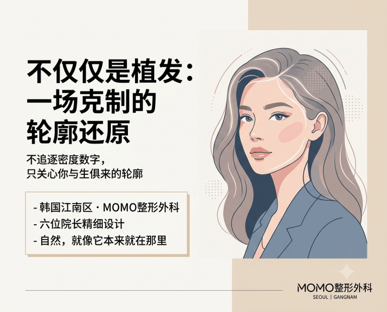 MOMO整形外科：植发，是一场克制的轮廓还原