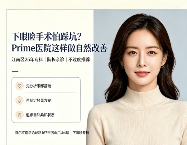 江南区下眼睑手术医院怎么选？Prime自然柔和美学+客观科学分析+院长亲诊（2026）